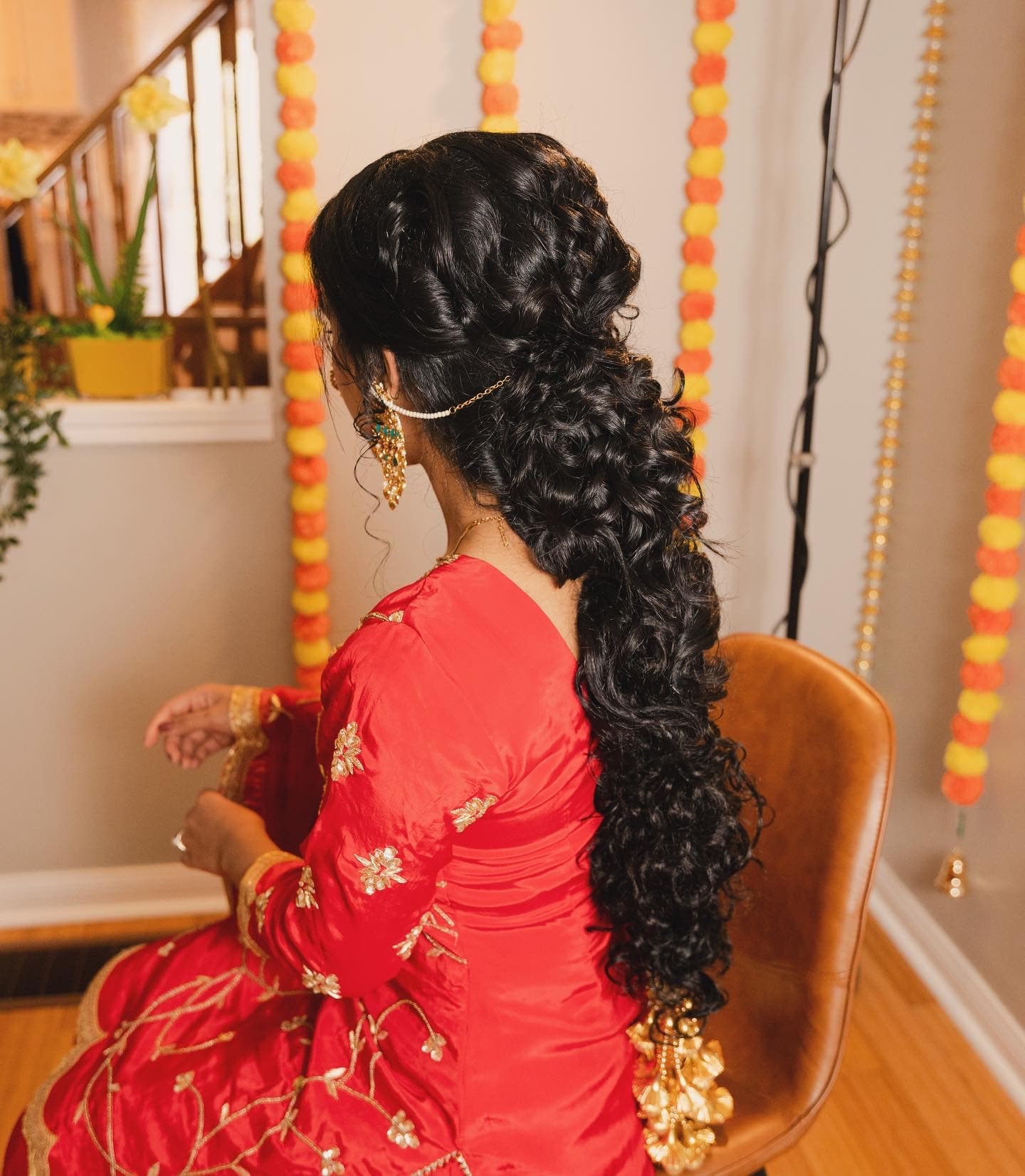 Bridal braid and updo 1