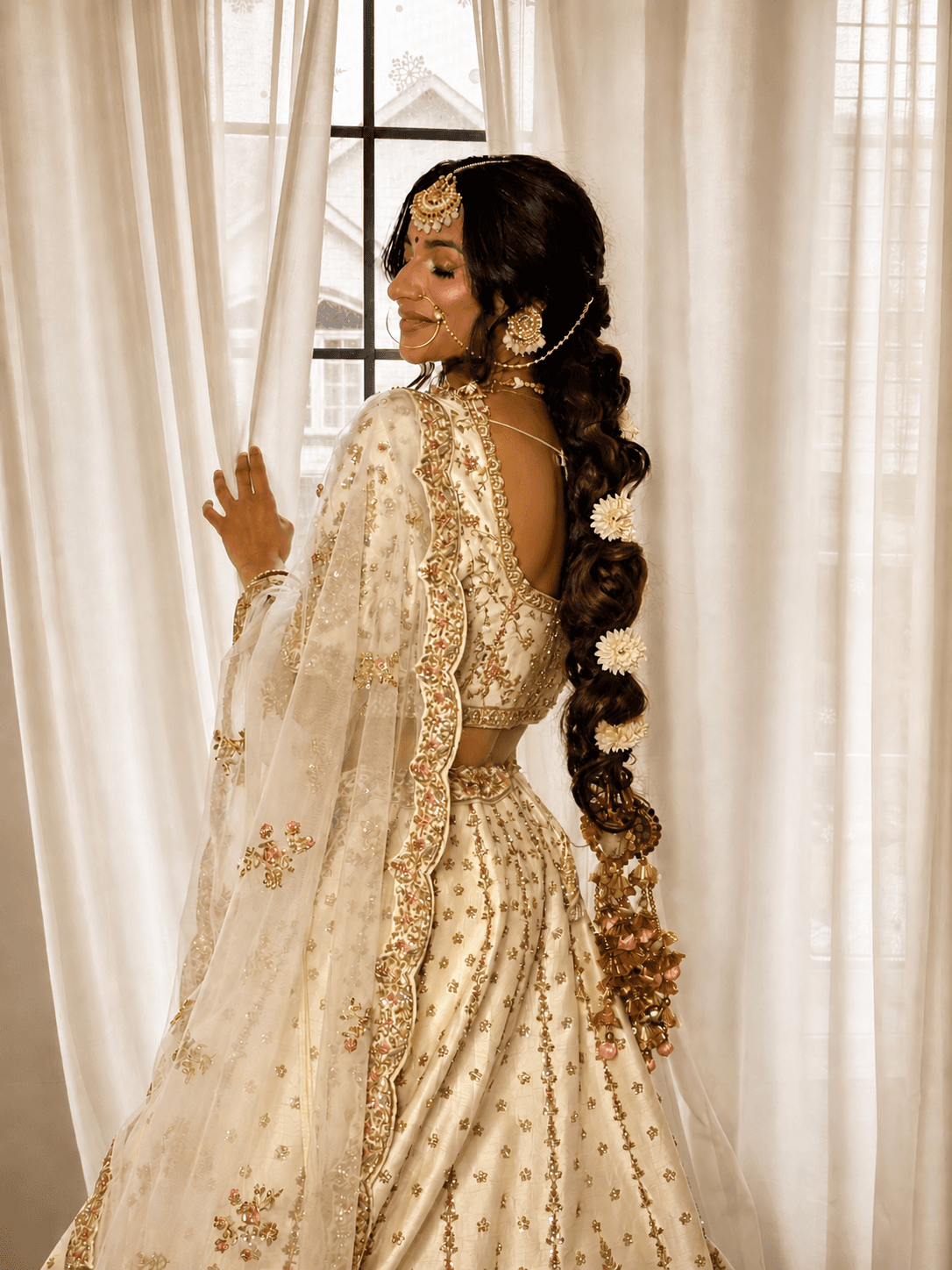 Bridal braid and updo 2