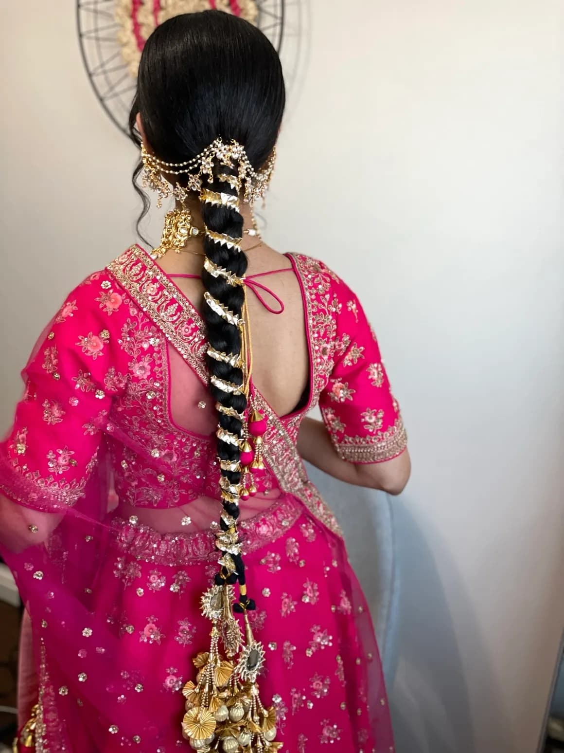 Bridal braid and updo 4