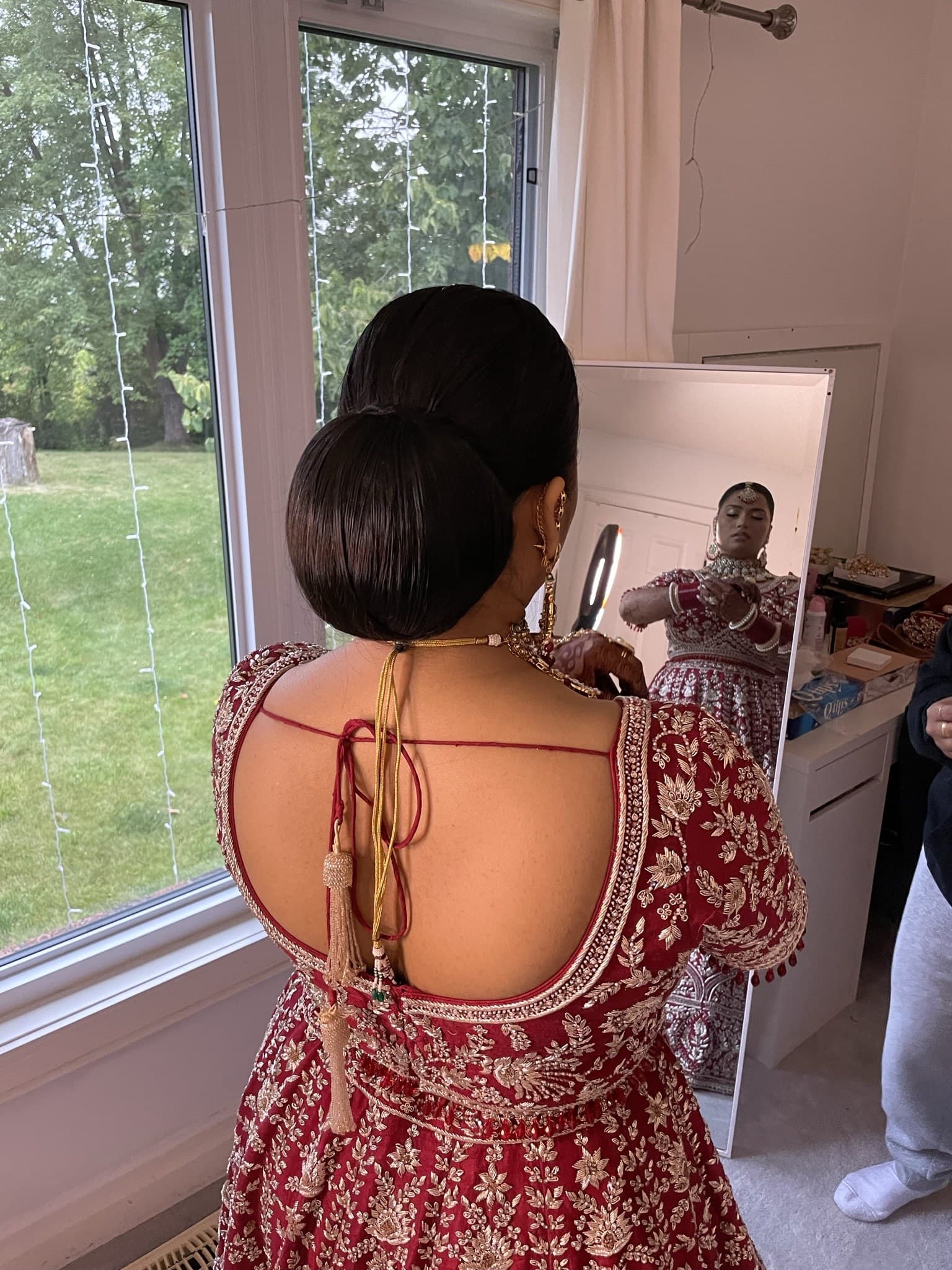 Bridal braid and updo 5