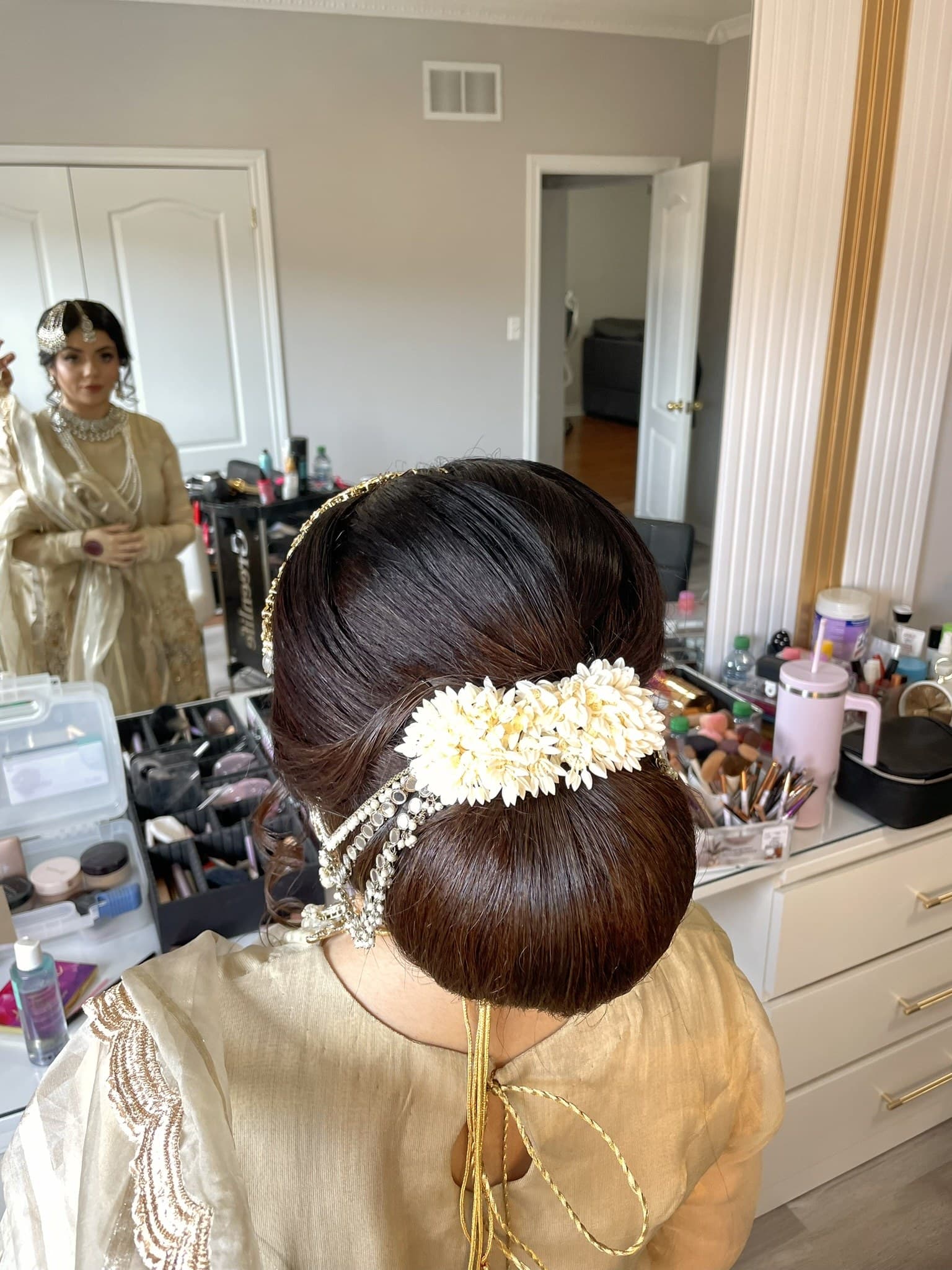 Bridal braid and updo 7