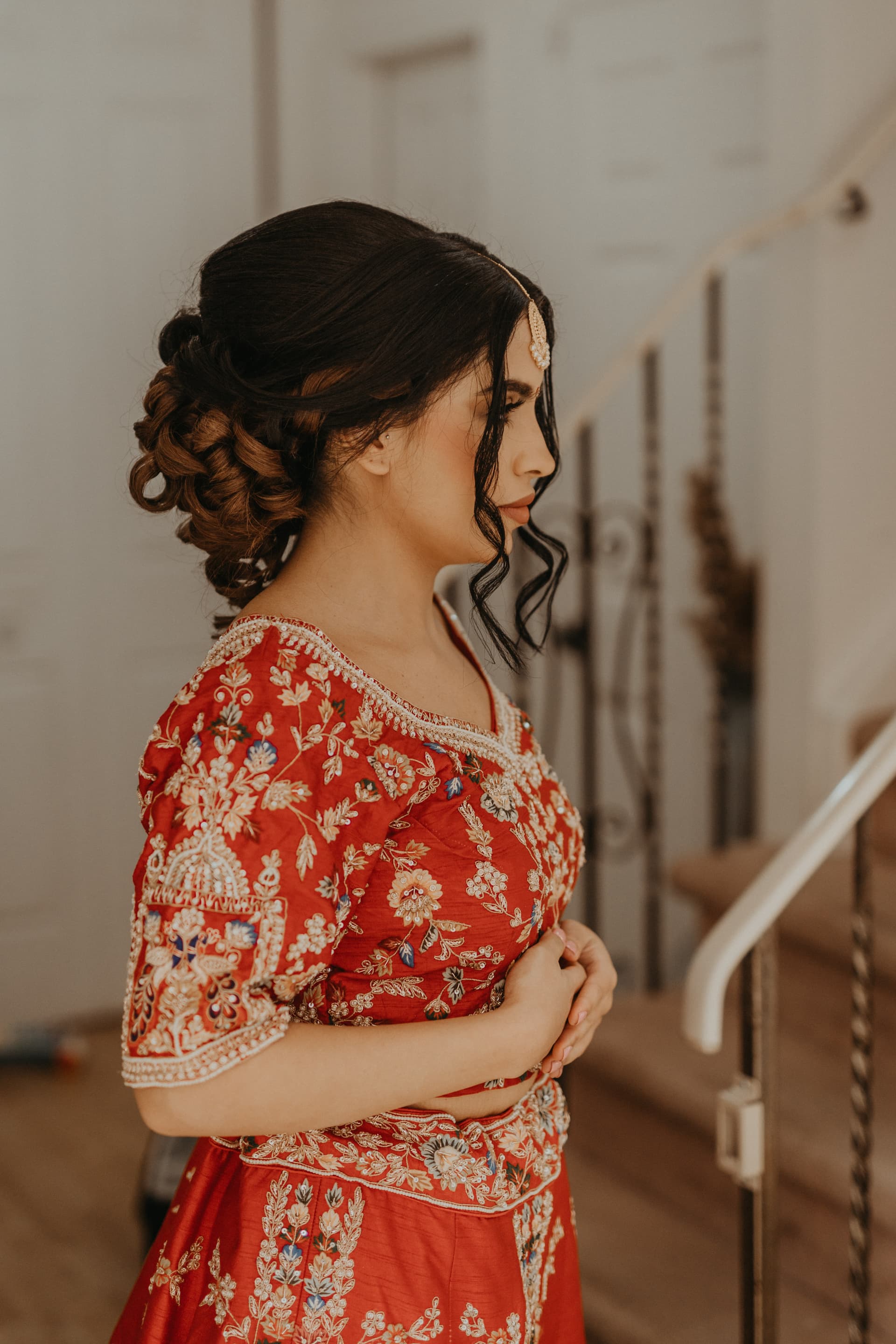 Bridal braid and updo 18