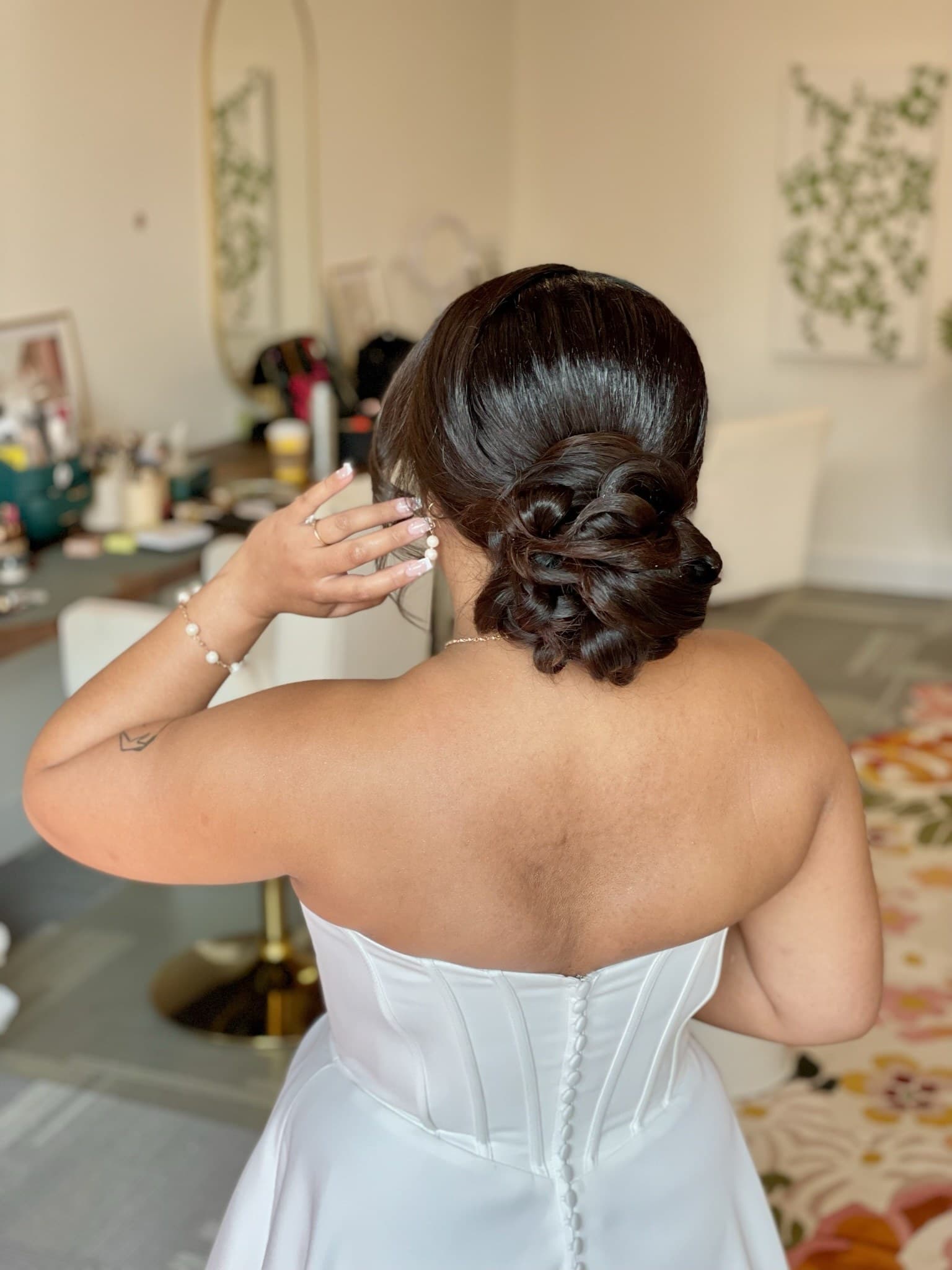 Bridal braid and updo 11