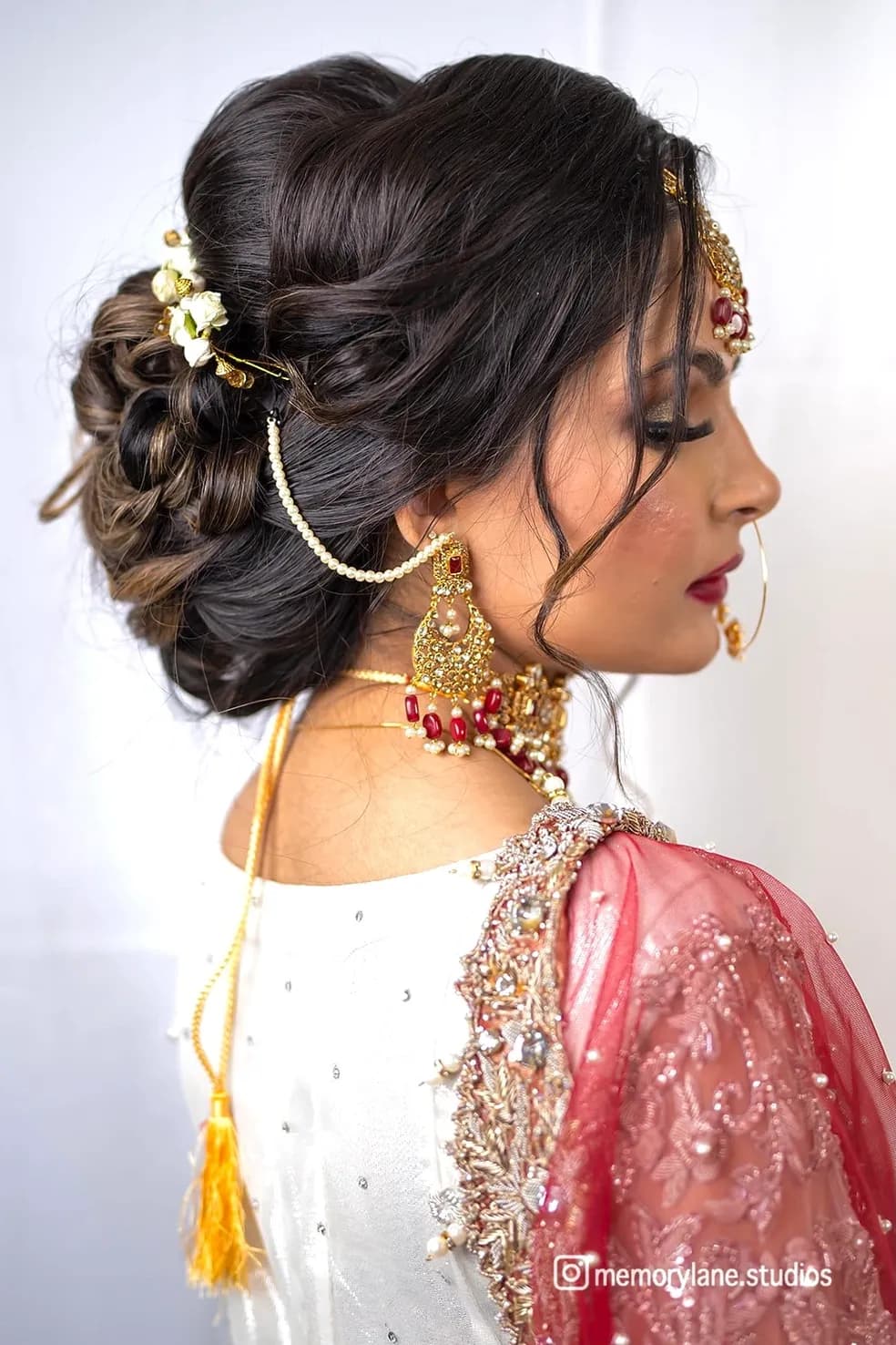 Bridal braid and updo 14