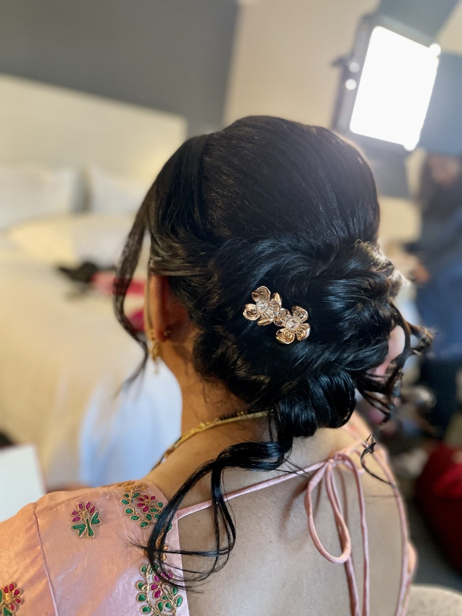 Non bridal hairstyle 1