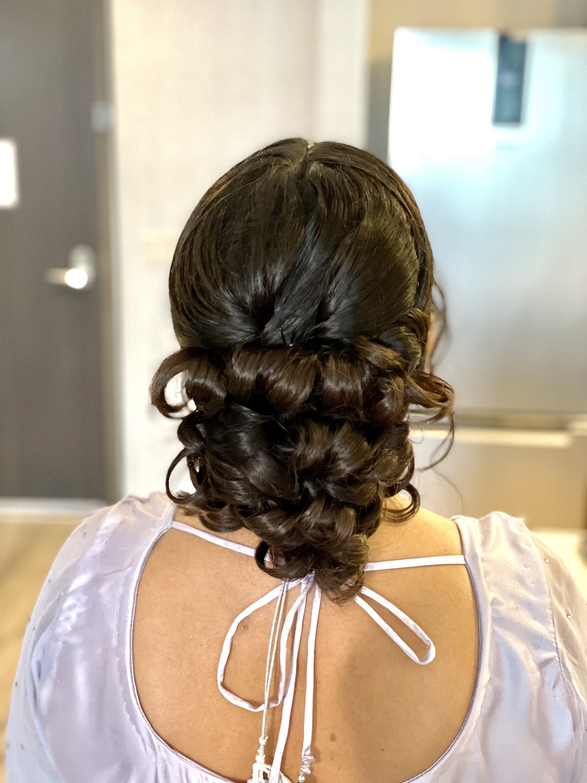 Non bridal hairstyle 4
