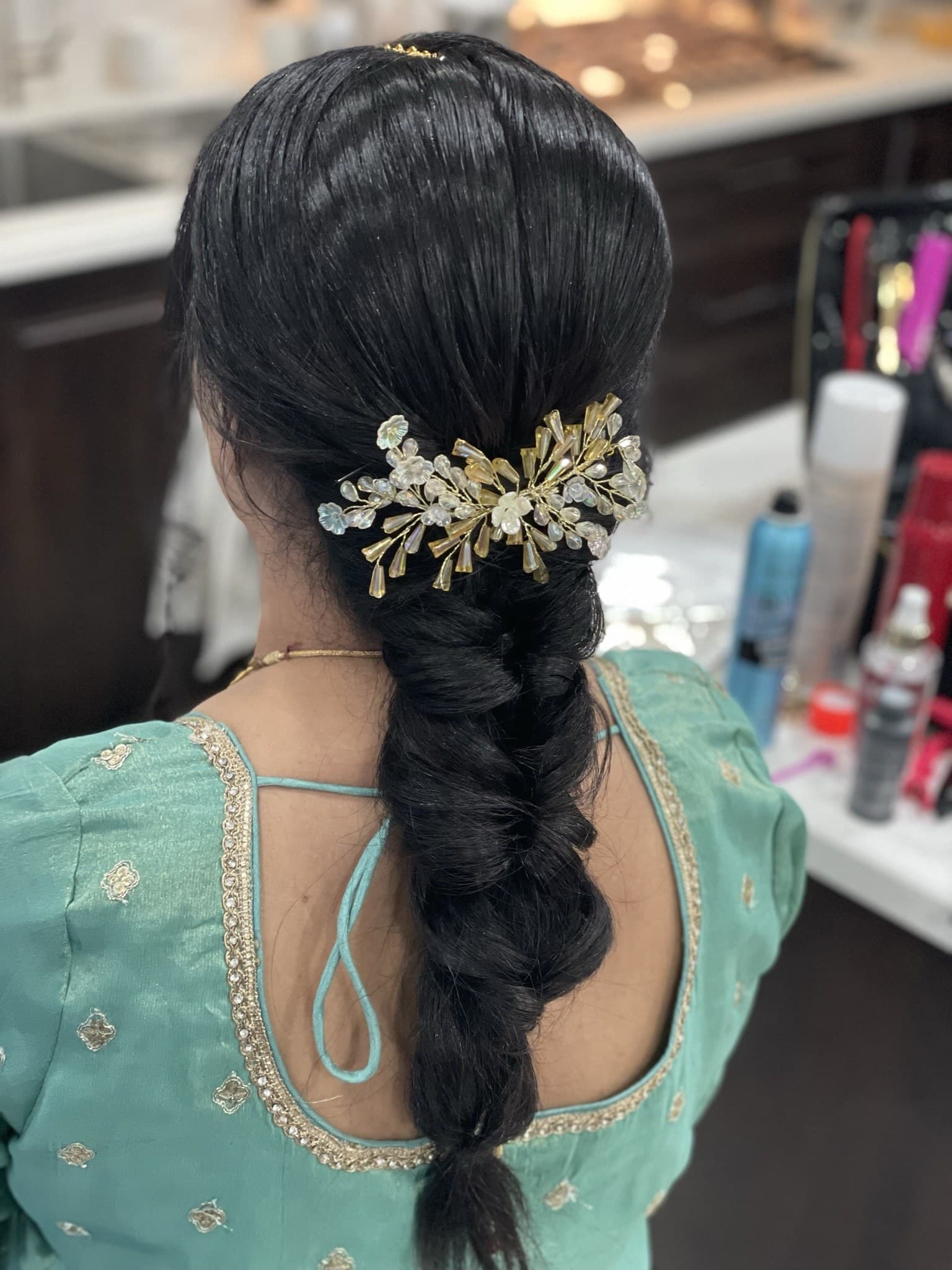 Non bridal hairstyle 8